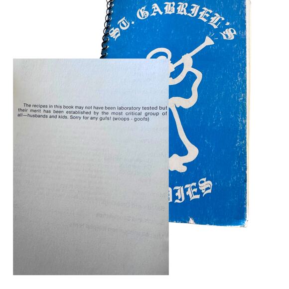 Vintage St. Gabriel’s Goodies Community Cookbook – Spiral Bound – 1980s/1990s - Picture 5 of 11